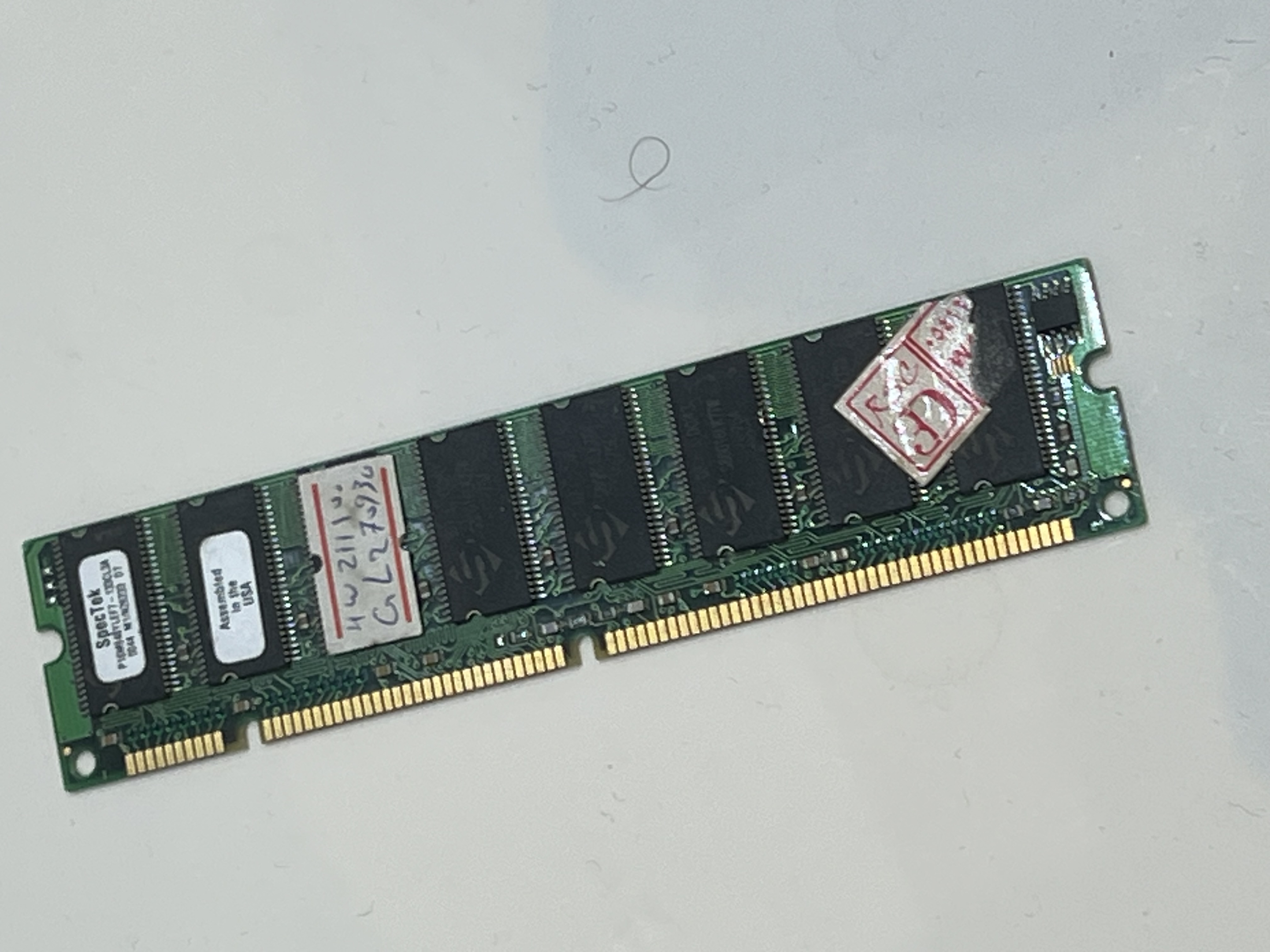 ذاكرة RAM مكتبية (SpecTek DDR) - 2003